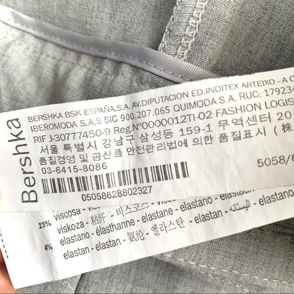 Bershka grey skinny pants - Picture 7 of 7